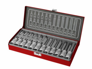 Sada zástrčných imbusových kľúčov, 1/4", 1/2", 18ks, FORTUM