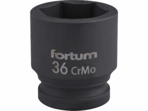 Kľúč nástrčný rázový, 36mm, 3/4”, FORTUM
