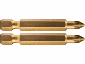 Bit krížový 2ks, PZ 1x50mm, S2, FORTUM