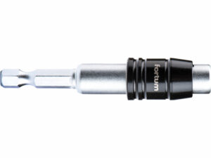 Nadstavec na bity magnetický, 1/4"x60mm, Quick-Lock, CrV, FORTUM