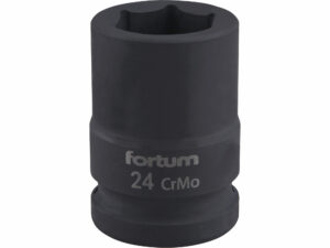 Kľúč nástrčný rázový, 24mm, 3/4”, FORTUM