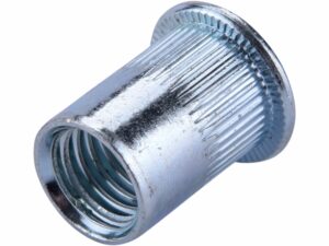 Matice nitovacie oceľové, M12x20mm, 15ks, pozinkované, FORTUM