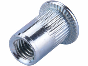 Matice nitovacie oceľové, M6x14mm, 30ks, pozinkované, FORTUM
