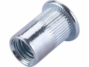 Matice nitovacie oceľové, M10x19mm, 20ks, pozinkované, FORTUM