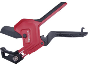 Nožnice na plastové rúrky a hadice, do Ø64mm (2 5/8"), nastaviteľná kovadlina, FORTUM