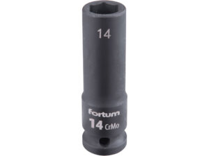 Kľúč nástrčný rázový, 1/2'', 14mm, FORTUM