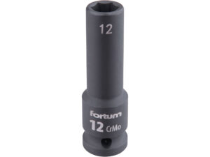 Kľúč nástrčný rázový, 1/2'', 12mm, FORTUM