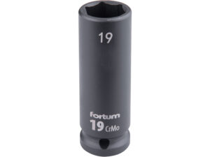 Kľúč nástrčný rázový, 1/2'', 19mm, FORTUM