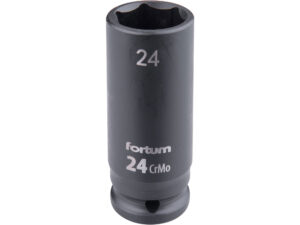Kľúč nástrčný rázový, 1/2'', 24mm, FORTUM