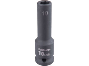Kľúč nástrčný rázový, 1/2'', 10mm, FORTUM
