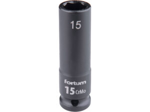 Kľúč nástrčný rázový, 1/2'', 15mm, FORTUM