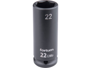 Kľúč nástrčný rázový, 1/2'', 22mm, FORTUM