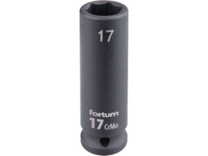 Kľúč nástrčný rázový, 1/2'', 17mm, FORTUM